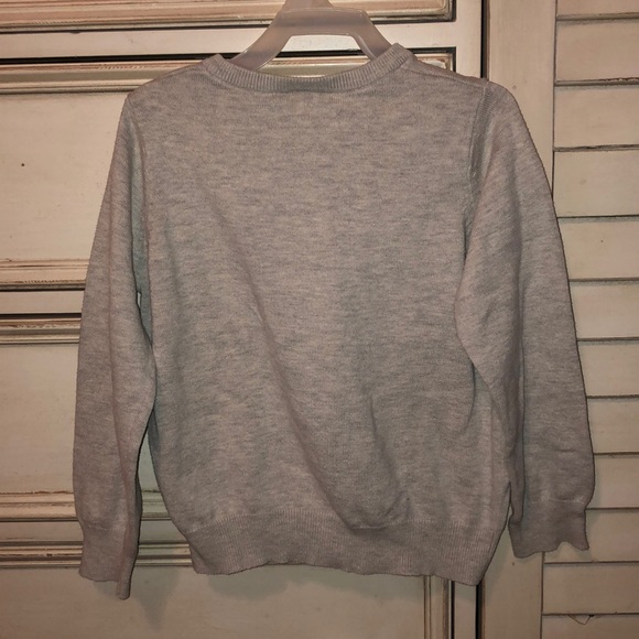 Carters Boys V Neck Sweater Cotton Bkend, Size 6 - Picture 2 of 5